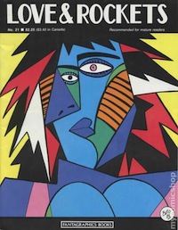 Cover of Love & Rockets #21